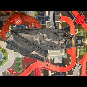 Ripped jeans, size 00